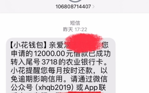 小花钱包成功到账12000元，小花钱包使用两次还给我提额了，后面就一直下过。