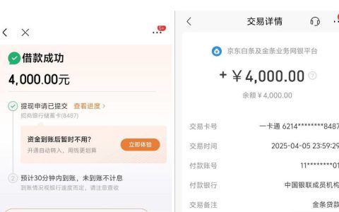 京东金条放款大揭秘：出额度就下款？真有这么容易！