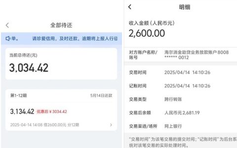 够享借复借成功：两千六额度虽不高，但解燃眉之急！