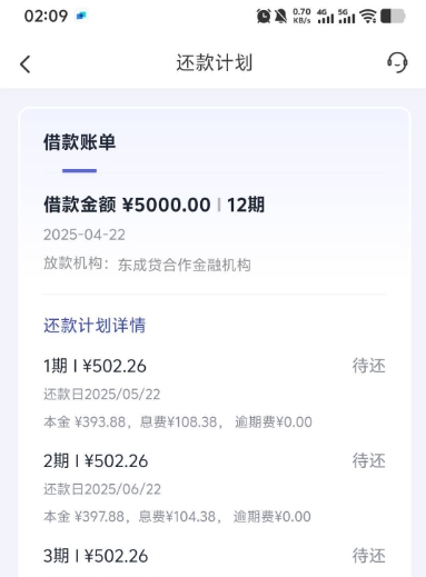 乐享借匹配东成贷：五千额度成功下款，申请有门道！