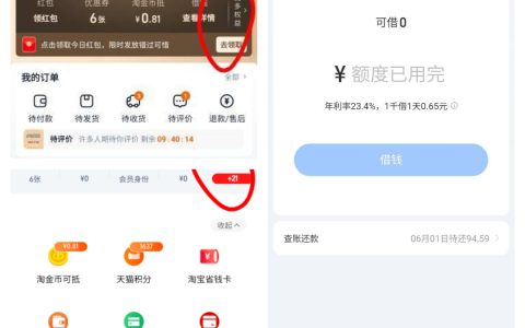 淘宝随身贷借款经历分享