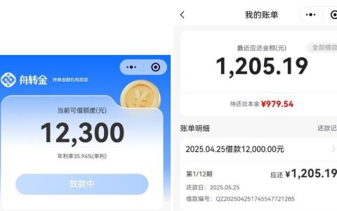 舟转金小程序贷款全攻略：操作流程，额度解析，防坑指南