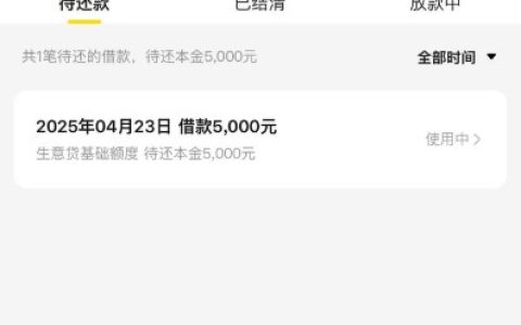 美团生意贷：逾期征信也能下款5000元？