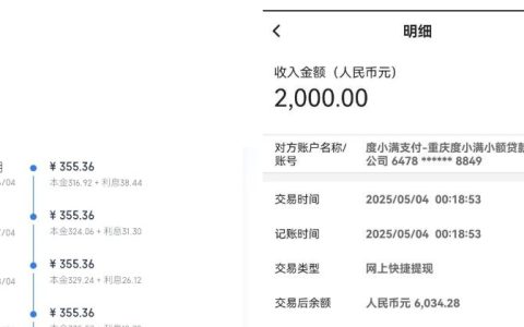 度小满首次申请出两千额度，这要求高不高？