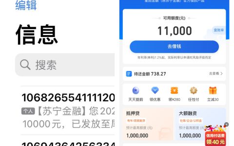 星图金融（苏宁金融）大放水成功到账14000元