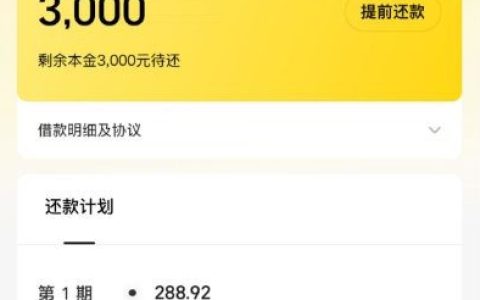 美团生活费借钱下款记：多次被拒后终成功，华能资方放款 3000 元