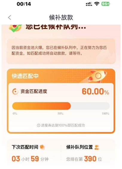 ​​全民钱包借款体验：从候补到放款的曲折之路​​