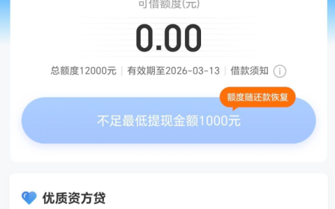 时光分期借款：资质要求不高，出额后仍需留意放款情况