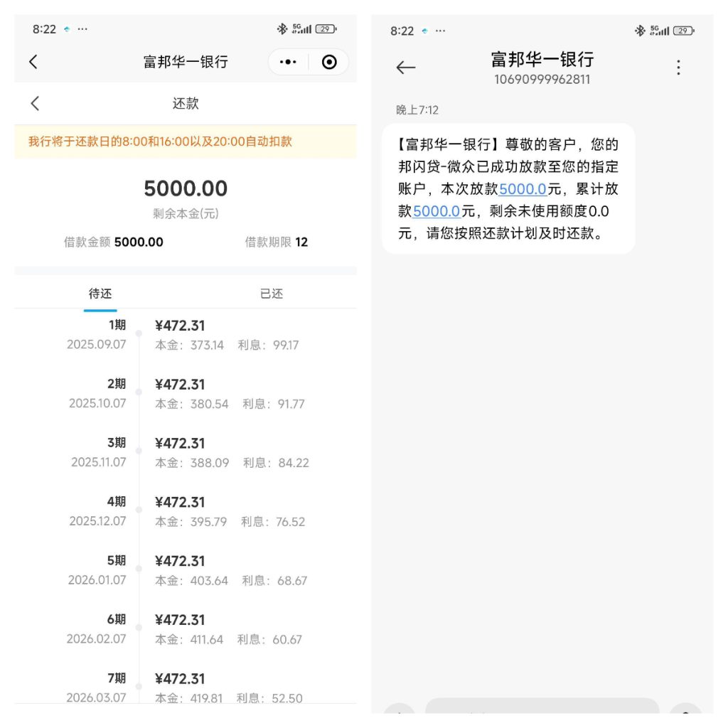 富邦华一银行邦闪贷好申请吗？20 万额度 + 24 期分期，这些要点得知道！
