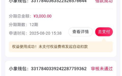 小象钱包申请容易通过吗？有逾期记录也能下款？