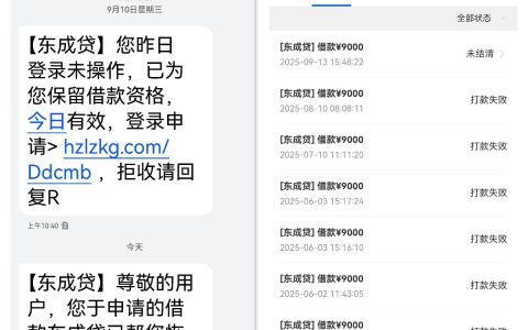 东城贷之前多次打款失败，这次居然秒下 9000？资质花也能过是因为啥？