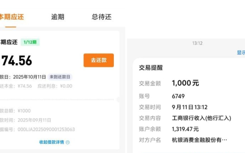 杭银消费金融在支复保小程序能申请？我下了 1000 额度，首月还没利息是真的吗？