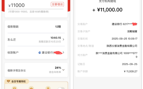 众利分期没额度也能下款？我收短信试了出 1.1 万，买会员后十分钟到账！