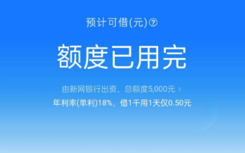 网商贷 5000 额度申请成功，聊聊短期周转的使用情况与群里的经验分享