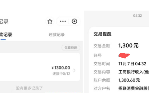 招联金融虽冷门但给力，冻结额度也能成功下款！