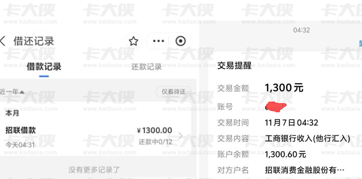 招联金融虽冷门但给力，冻结额度也能成功下款！