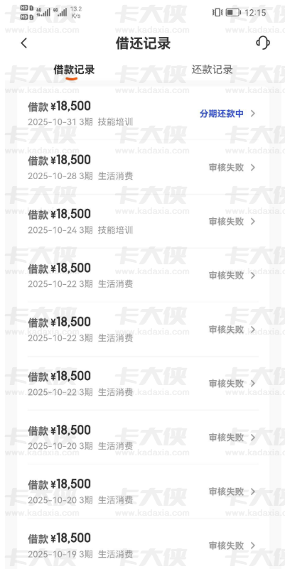 橙心袋多次申请终下款！换农行卡 + 调限额，凌晨到账太惊喜