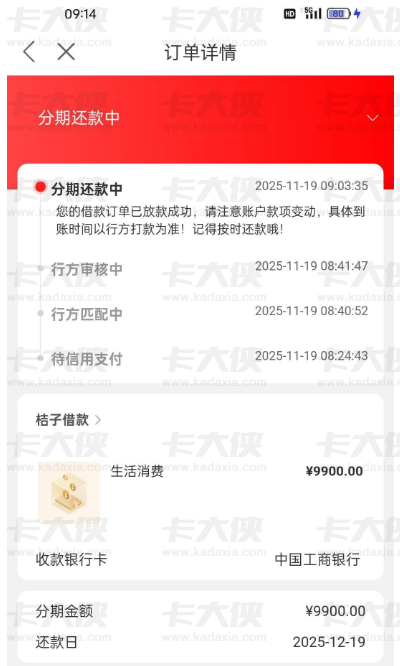 安逸花时光分期申请失败？桔多多 9900 元顺利下款，这些申请与还款细节要留意