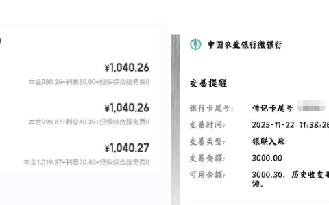 宜口袋下款实测：3000 元额度半小时快速到账，分 3 期还款明细透明，无隐藏费用超靠谱