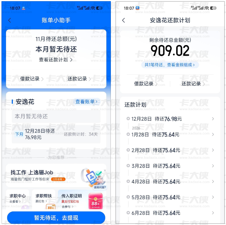 首次拿下安逸花！800 额度实际到账 770，逾期结清两年也能下，高炮却全军覆没