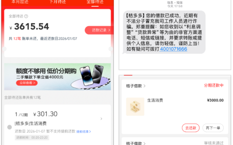 桔多多注销后可重新注册下款？3000 元 14 分钟到账，1 万额度申请被拒原因参考