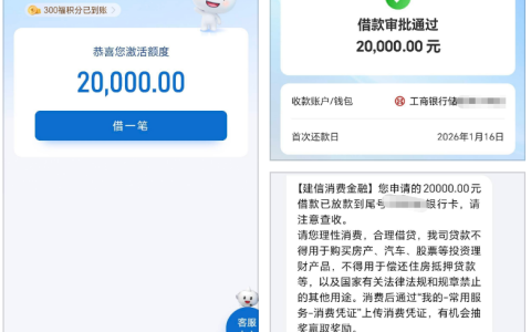 建信消费金融秒放 20000 元实测！几十次秒拒后半夜申请成功，无逾期申请攻略