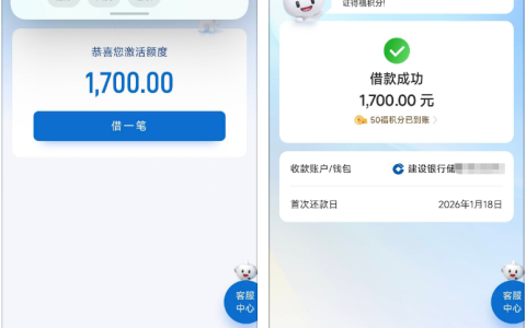 建信消费金融多次申请被拒后下款 1700 元 系统自动审批 无手续费实测攻略