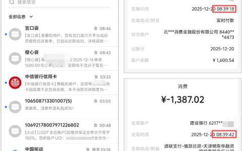 宜口袋还款日下款实测！橙心袋 1600 元到账后自动扣款，并非秒扣 + 借款反馈分享