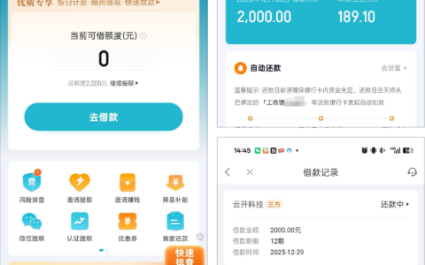 极融下款实测：平安普惠代偿 7 年未还 + 月查询 20+，2000 元申请次日到账，还款细节全分享