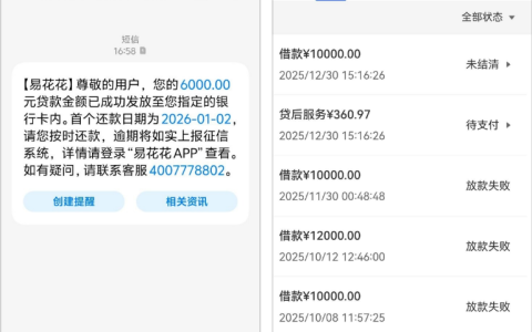 易花花贷款申请条件、最高 20 万额度审核要求及真实下款情况分享