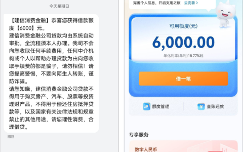 建信消费金融借款申请攻略 额度获取下款成功率及年化利率详解