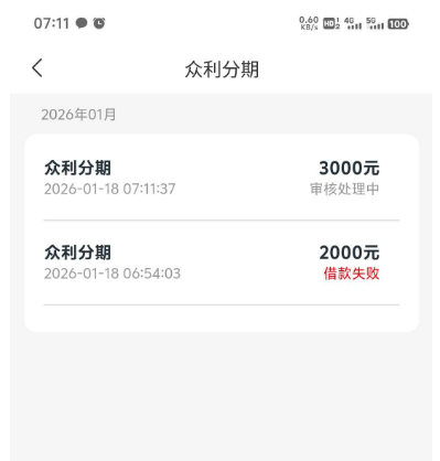 众利分期借款容易通过吗？为何不同额度申请有差异？