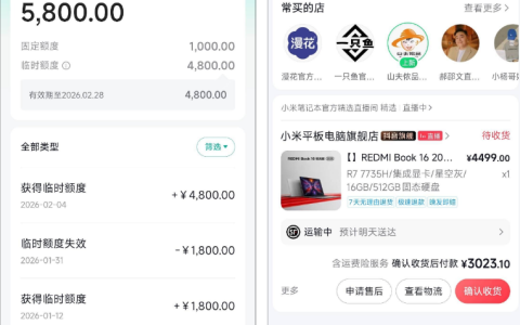 抖音月付审核通过！1000 固定额度 + 4800 临时，直播间下单实测有效
