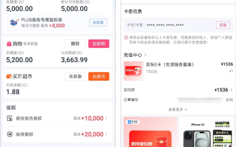 分期乐 480 元借款额度无法使用，购物 E 卡秒下 1000 元却遇高额还款？