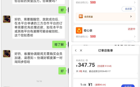 呆账 5 个且首笔逾期 6 天，宜口袋第二笔凭专项资金与客服匹配秒下款