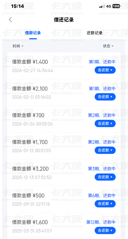 信用飞半月一出提额卡超稳，1400 元 40 分钟放款，多笔借款持续获批！