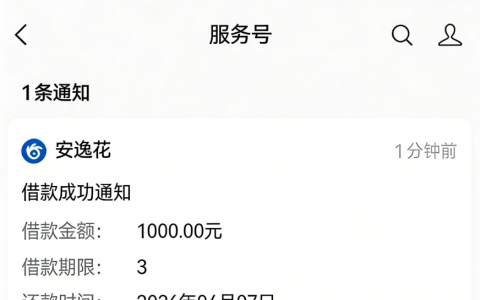 安逸花成功获批 1000 元额度，分 3 期申请放款实操及细节全解析