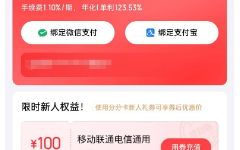京东白条分分卡开通获 2000 额度：年化 23.53% 利息偏高，使用权益全梳理