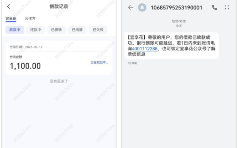 宜享花同账号反复注销注册四次终下款，1100 元借款五分钟内到账，操作细节与实测经验全分享