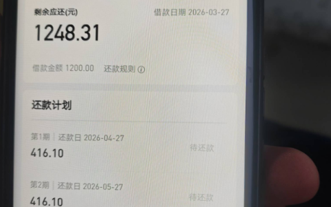 好分期当前逾期也成功下款 1200 元，换号注册秒下、退息后仍可借款的技巧全解析