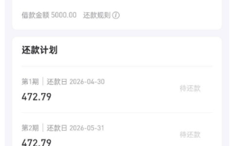 好分期 5000 元借款申请顺利审核通过，唯品富邦消费金融资方放款，注销重注可优化通过率