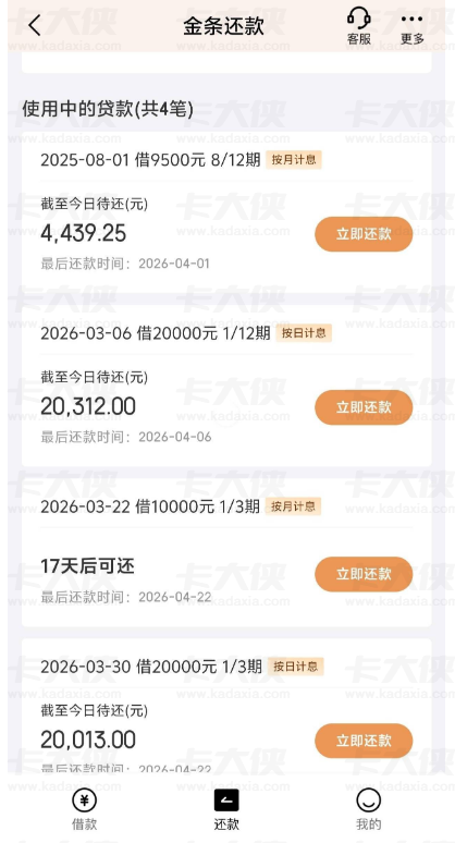 京东金条连续下款四笔，实测申请流程与真实使用感受