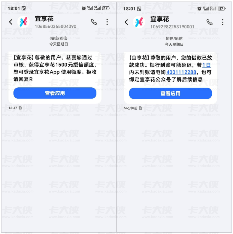 宜享花多次注销重试终下款 1500 元,买小额保险加速放款,到账后可退保、退权益包 宜享花多次注销重试终下款 1500 元,买小额保险加速放款,到账后可退保、退权益包