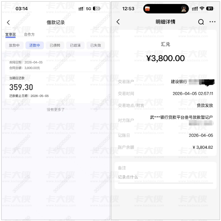 宜享花注销重开成功下款 3800 元,征信黑、有呆账与长期逾期也能顺利获批 宜享花注销重开成功下款 3800 元,征信黑、有呆账与长期逾期也能顺利获批