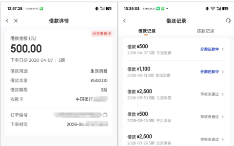 宜口袋橙心贷 500 元成功到账，联系客服催促后秒放款，审核中订单也能顺利下款