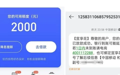 宜享花注销重注册十几次成功下款，2000 元额度顺利获批，长期无额度也能成功破局