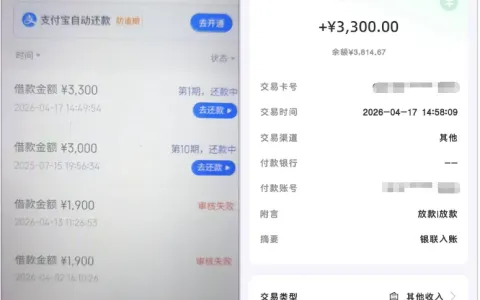 信用飞购买提升额度卡成功下款，多次秒拒后重启申请，中信消费金融稳定放款到账
