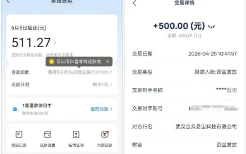 皮皮虾借款换手机号注册小号秒下款，关闭抖音支付后 500 元额度快速到账