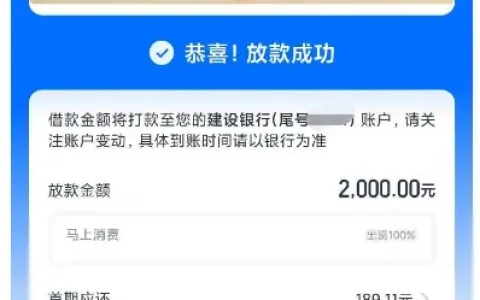 安逸花存在当前逾期仍成功下款 2000 元，马上消费资方审核状态真实说明