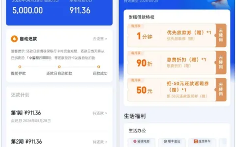 你我贷借款 5000 元三天完成放款，开通悦享卡提升通过率，退费规则与使用说明